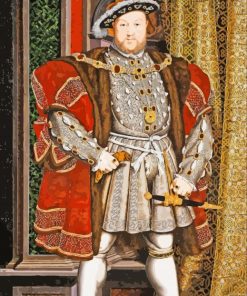 Aesthetic Henry VIII paint by number