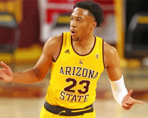 Arizona State Sun Devils Team Player paint by number