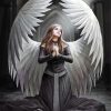 Gothic Angel paint by number