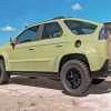 Green Pontiac Aztek paint by number