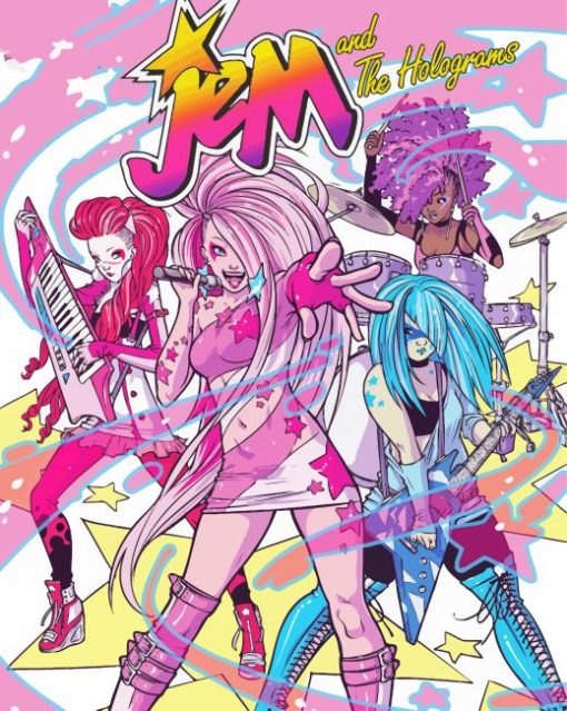 Jem And The Holograms paint by number