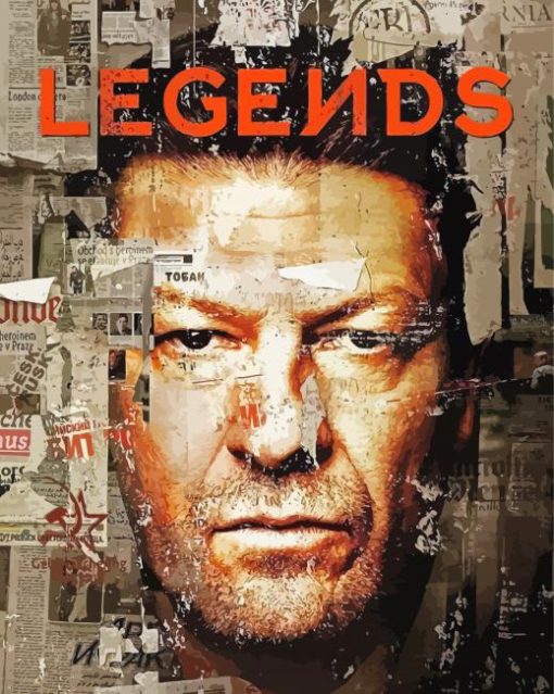 Legends Serie Poster paint by number