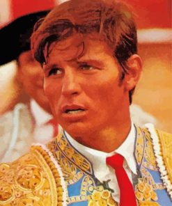 Manuel Benitez El Cordobes Spanish Bullfighter paint by number