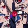 Naruto Itachi Uchiha Eyes paint by number