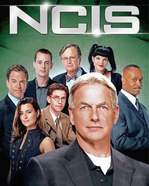 Ncis Drama Serie paint by number