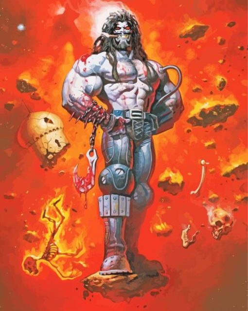Omega Men Lobo paint by number