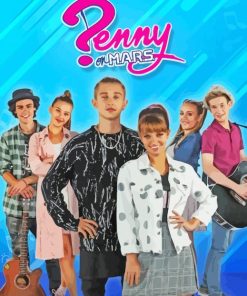 Penny On Mars Disney Poster paint by number