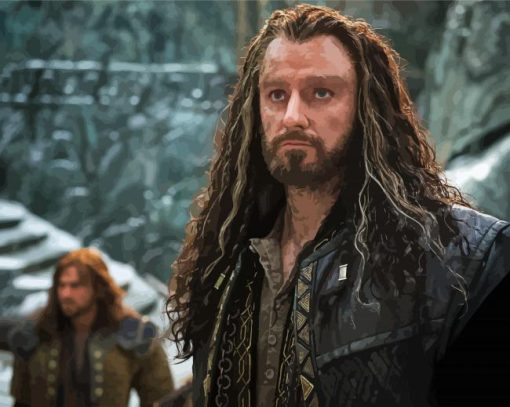 Richard Armitage In Lord Of The Rings paint by number