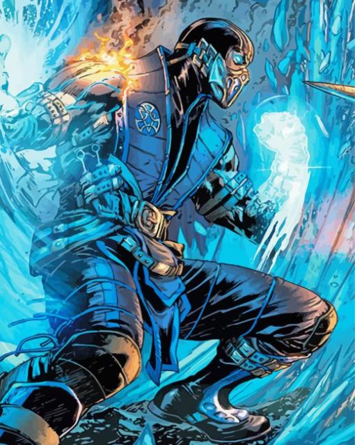 Sub Zero paint by number