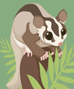 Sugar Glider paint by number