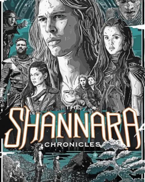 The Shannara Chronicles paint by number