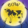 Aesthetic Halloween Cow paint by number