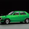 Green Daihatsu Classic paint by number