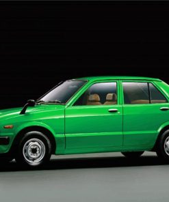 Green Daihatsu Classic paint by number