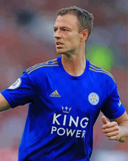 Jonny Evans Football Player paint by number