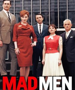 Mad Men Drama paint by number