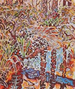 Abstract Art By Walter Anderson paint by number