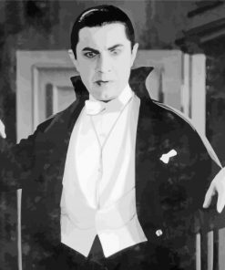 Bela Lugosi Dracula Character paint by number