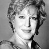 Bette Midler Black And White paint by number