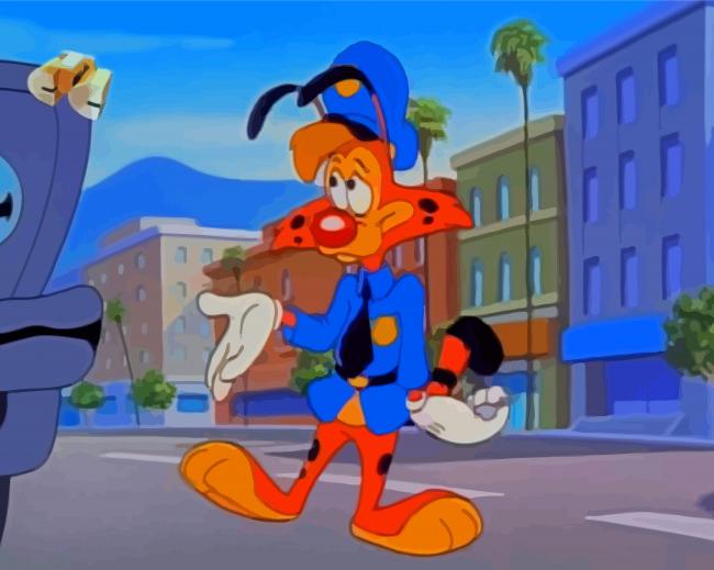 Bonkers Disney paint by number