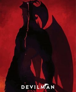 Devilman Crybaby Poster paint by number