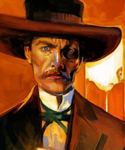 Doc Holliday Art paint by number