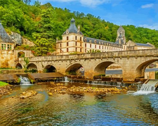 France Brantome paint by number