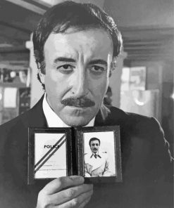 Inspector Clouseau Peter Sellers paint by number