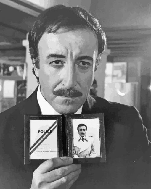 Inspector Clouseau Peter Sellers paint by number