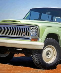 Jeep Grand Wagoneer Car paint by number