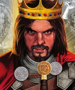 King Arthur paint by number