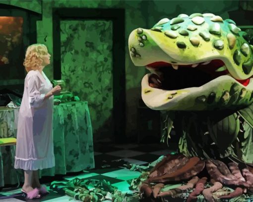 Little Shop Of Horrors Movie Character paint by number