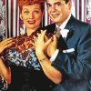 Lucille Ball And Desi Arnaz paint by number