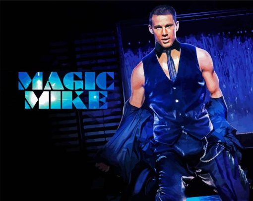 Magic Mike Movie Poster paint by number