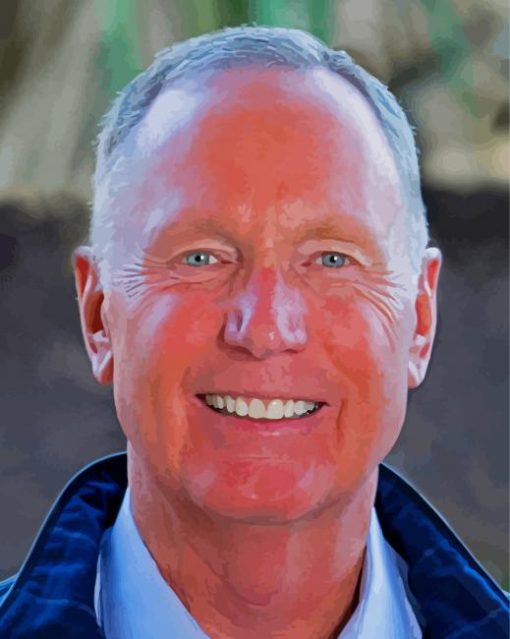 Max Lucado Portrait paint by number