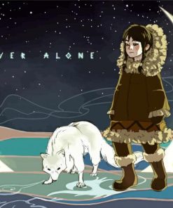 Never Alone Game Poster paint by number