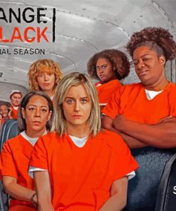 Orange Is The New Black Serie paint by number