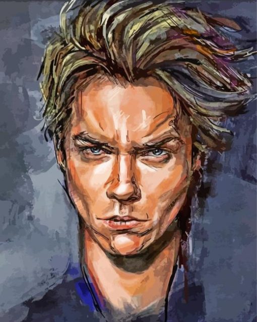 River Phoenix Art paint by number