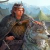 Robb Stark And Wolf Art paint by number