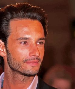 Rodrigo Santoro Actor paint by number