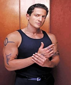 Sasha Roiz paint by number