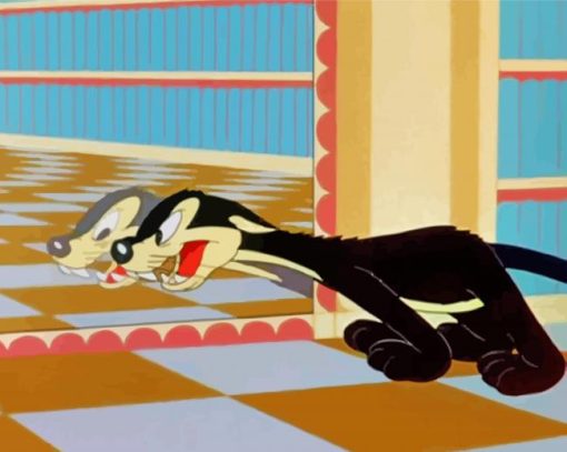 The Aristo Cat paint by number