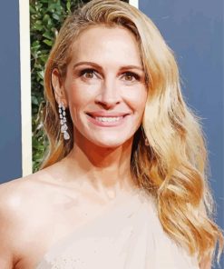 The Beautiful Julia Roberts paint by number