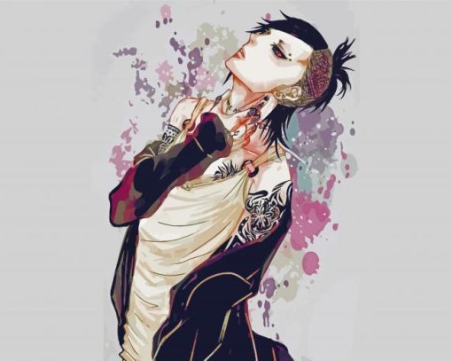 Uta Character Art paint by number