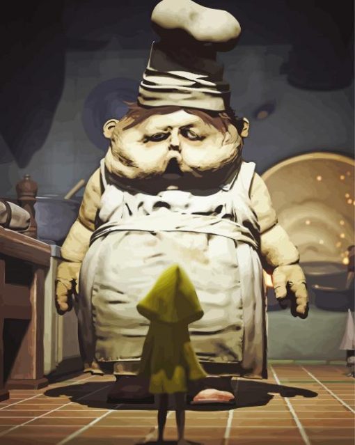 Video Game Little Nightmares paint by number