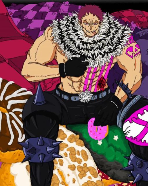 Aesthetic Katakuri paint by number