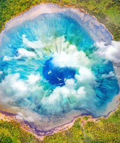 Aesthetic Lake Eyes paint by number