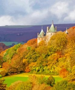 Castell Coch paint by number