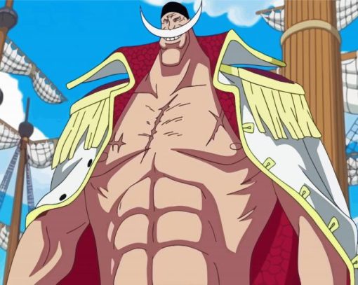 Japanese Whitebeard paint by number