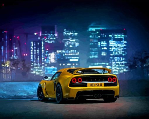 Lotus Exige Car paint by number